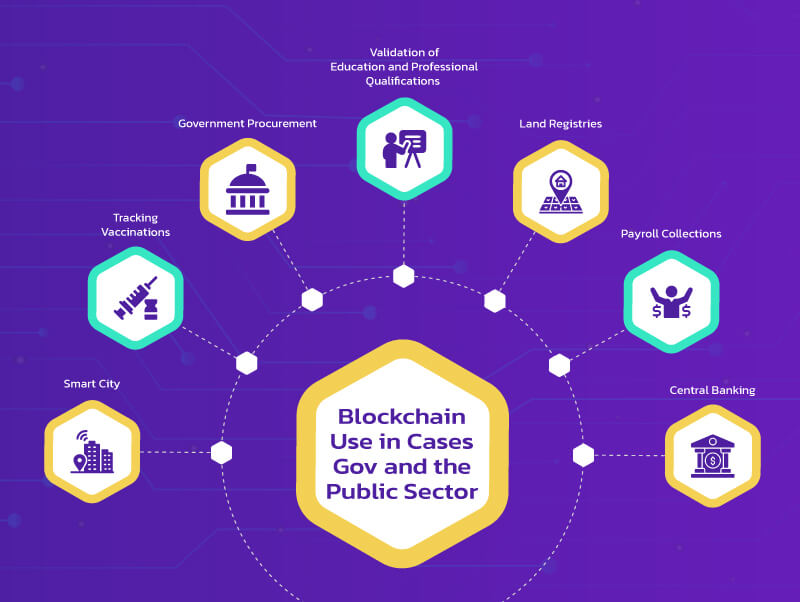 Blockchain Use Cases in Government and the Public Sector