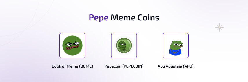 Pepe Meme Coins