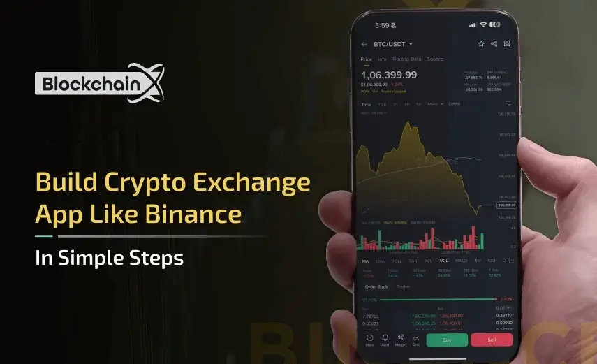 simple steps to build crypto exchange app like binance