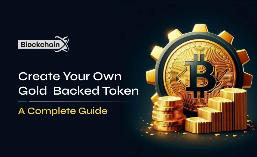 create your own gold backed token