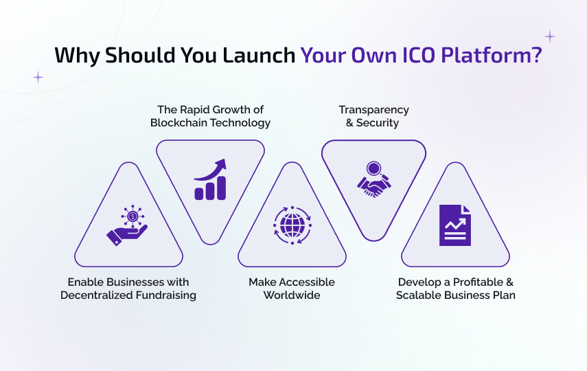 why should you launch your own ico platform